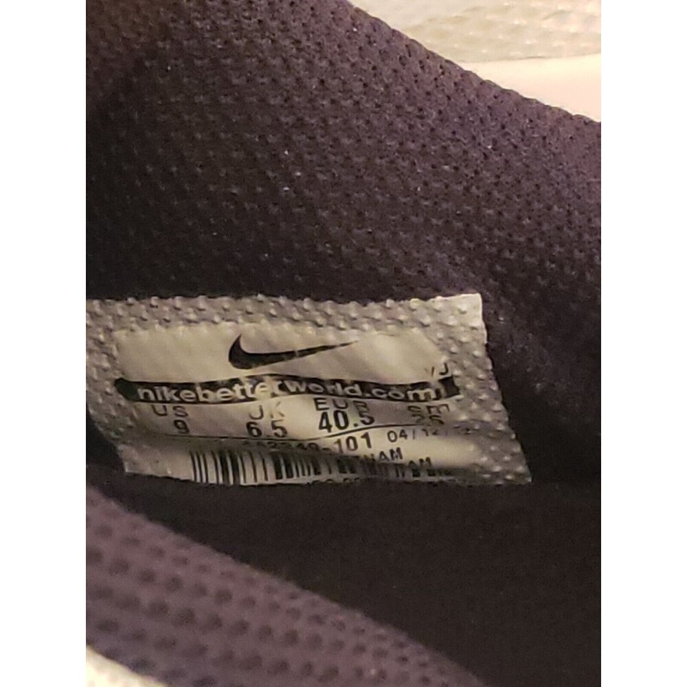 Nike Max Air Training Sneakers Womens 9 Extreme Volleyball Athletic 442249 White - Picture 11 of 12